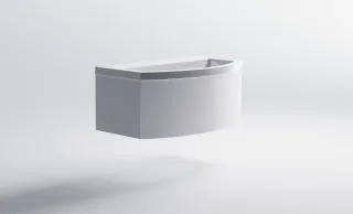 Тумба с раковиной Astra-Form Венеция 2.0 3100003+04010022 80 см белый матовый